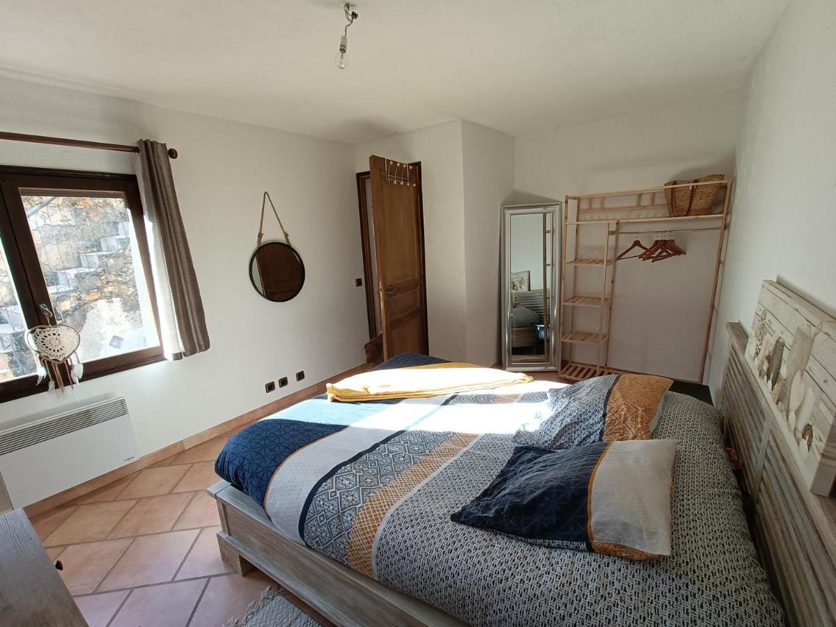 Appartement privatisé dans maison Utelle Extérieur photo